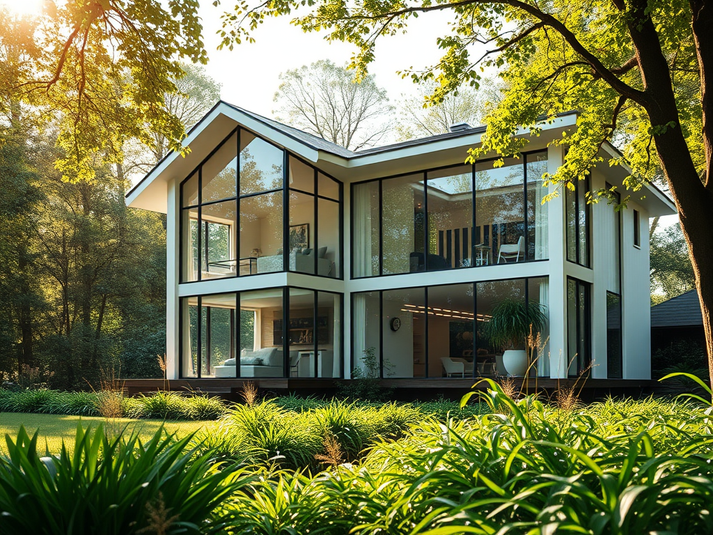 Как выбрать проект дома с большим количеством окон для улучшения естественного освещения