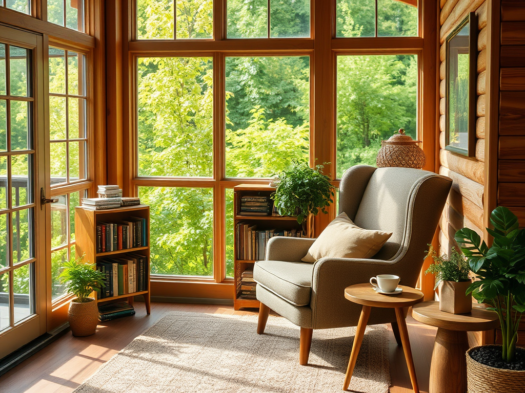 Как создать в загородном доме зоны для отдыха, включая места для чтения и медитации