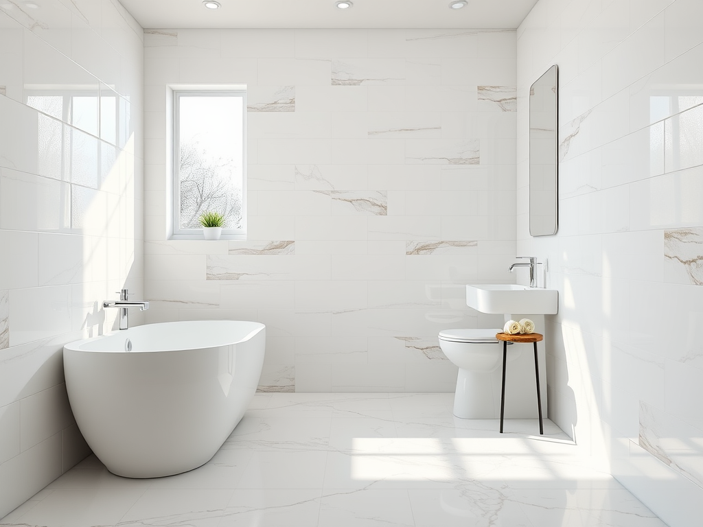 Как выбрать плитку для отделки ванных и кухонных поверхностей, которая будет устойчива к пятнам и загрязнениям