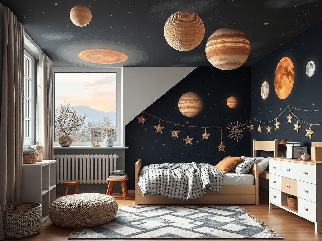 Тематический дизайн детской комнаты